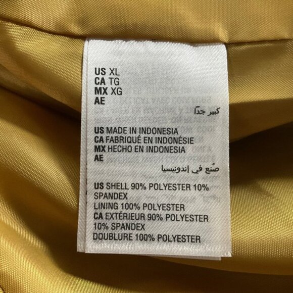 INC International Concepts Gold Velvet Blazer Women Sz XL Cocktail Party Glam - Picture 5 of 11